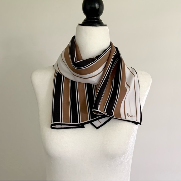 Vintage Vera striped scarf - Picture 6 of 8